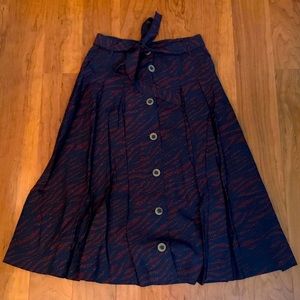 Boden Lenox Button Skirt 4P